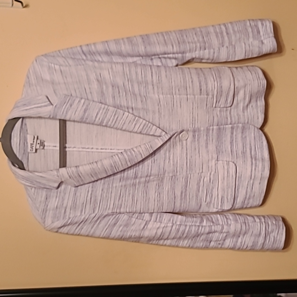 Casual cotton blazer